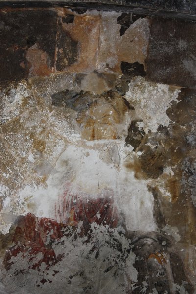 The Georgian Fresco of Christ Pantocrator by Unbekannt Unbekannt